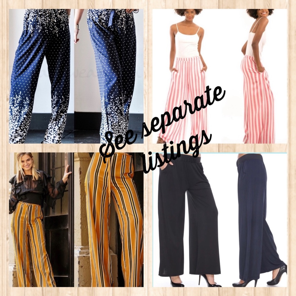 💼 Amazing Palazzo Pants ~ Various sizes & styles - Picture 6 of 8